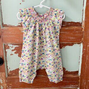Peek Floral Smocked Romper • 18-24 Months